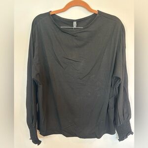 NWT BTFBM Black Long Sleeve Women's Blouse